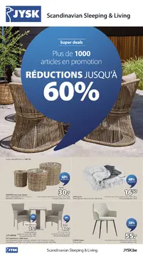 JYSK couverture de brochure