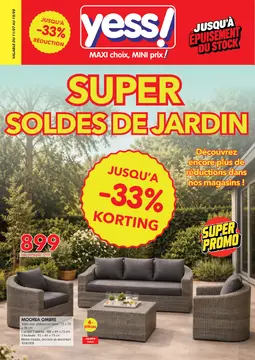 Yess couverture de brochure