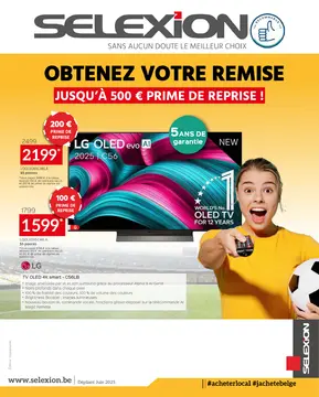 Selexion couverture de brochure