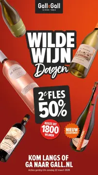 Gall & Gall folder voorblad