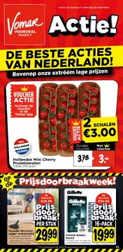 Vomar folder voorblad