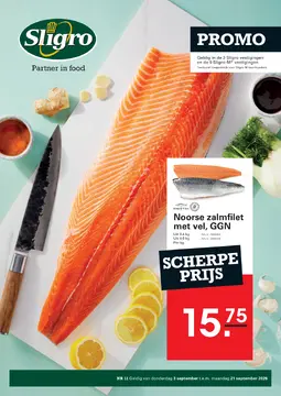 Sligro folder voorblad
