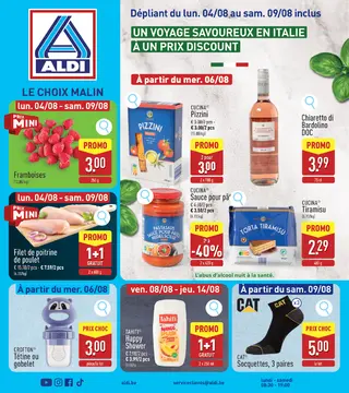 ALDI couverture de brochure
