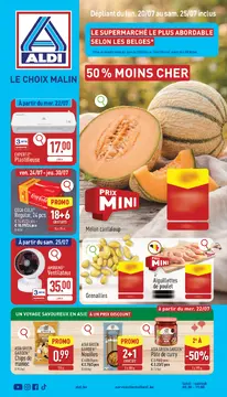 ALDI couverture de brochure