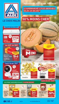 ALDI couverture de brochure