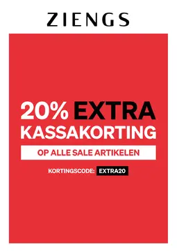 Ziengs Schoenen folder voorblad