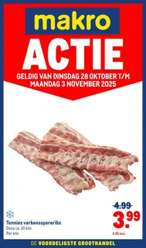 Makro folder voorblad