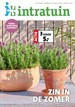 Intratuin folder voorblad