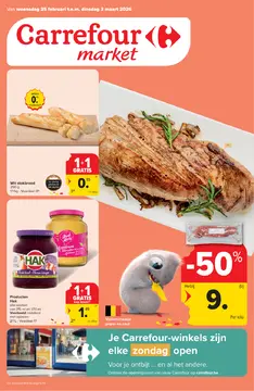Carrefour Market folder voorblad