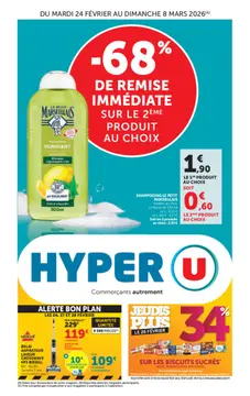 Hyper U couverture de brochure