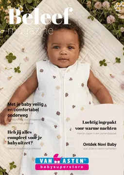 Van Asten BabySuperstore folder voorblad