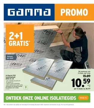 GAMMA folder voorblad