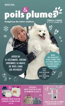 Poils et Plumes couverture de brochure