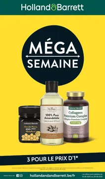 Holland & Barrett couverture de brochure