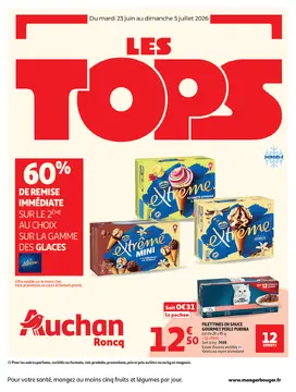 Auchan Roncq folder voorblad