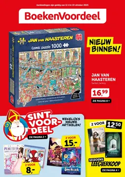 BoekenVoordeel folder voorblad