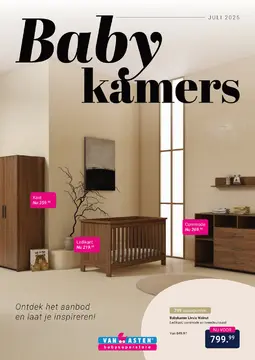 Van Asten BabySuperstore folder voorblad