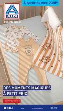 ALDI couverture de brochure