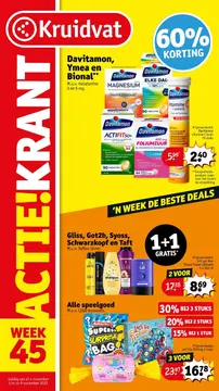 Kruidvat folder voorblad