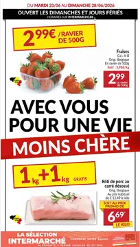 Intermarché couverture de brochure