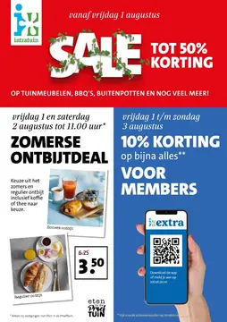Intratuin folder voorblad