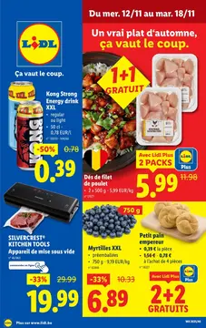 Lidl couverture de brochure