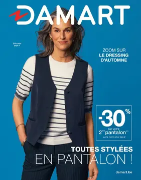 Damart couverture de brochure