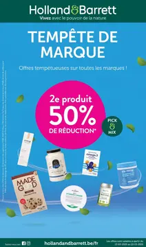 Holland & Barrett couverture de brochure