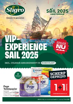 Sligro folder voorblad