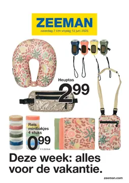 Zeeman folder voorblad