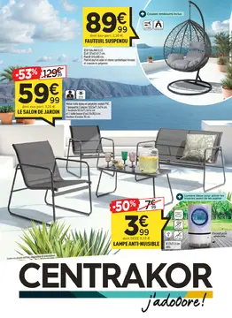 Centrakor couverture de brochure