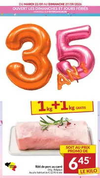 Intermarché couverture de brochure