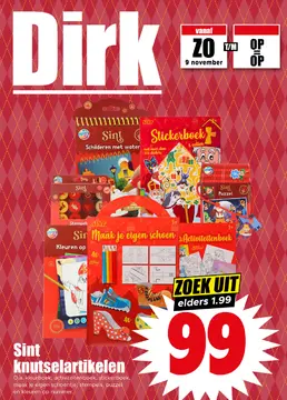 Dirk Kanskoopjes folder voorblad