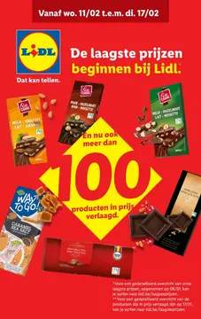 Lidl folder voorblad