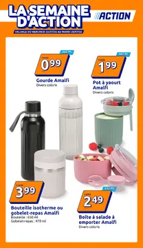 Action couverture de brochure