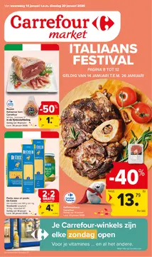 Carrefour Market folder voorblad