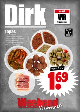 Dirk Weekendverwenners folder voorblad