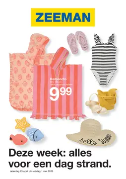 Zeeman folder voorblad