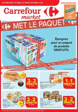 Carrefour Market couverture de brochure