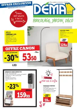 DÉMA couverture de brochure