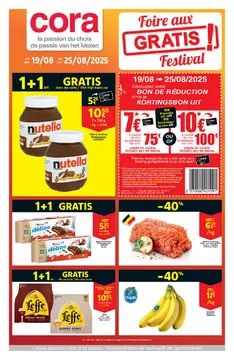 Cora couverture de brochure