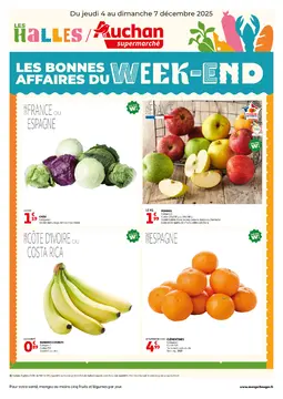 Auchan couverture de brochure
