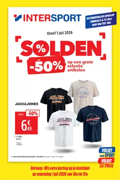 Intersport folder voorblad