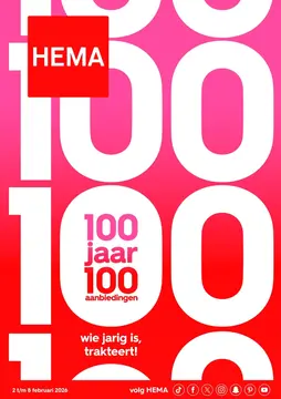 HEMA folder voorblad