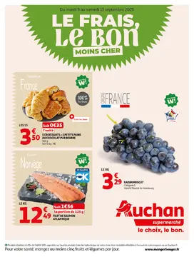 Auchan folder voorblad