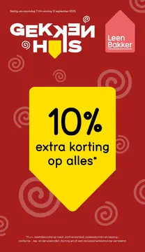 Leen Bakker folder voorblad