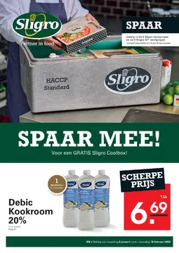 Sligro folder voorblad