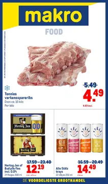 Makro folder voorblad