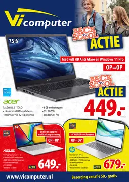 Vi-computer folder voorblad