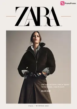 Zara couverture de brochure